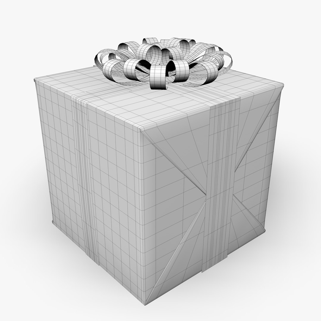 3D model gift box cube https://p.turbosquid.com/ts-thumb/EX/95WXzC/Ar0ESsVI/wireframe4/jpg/1572571701/1920x1080/fit_q87/da84f48e5665b7fd7c5a489b2ae5e77ee0c9ea58/wireframe4.jpg