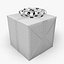 Caja de regalo modelo Cube Low Poly