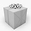 Caja de regalo modelo Cube Low Poly