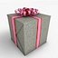Caja de regalo modelo Cube Low Poly