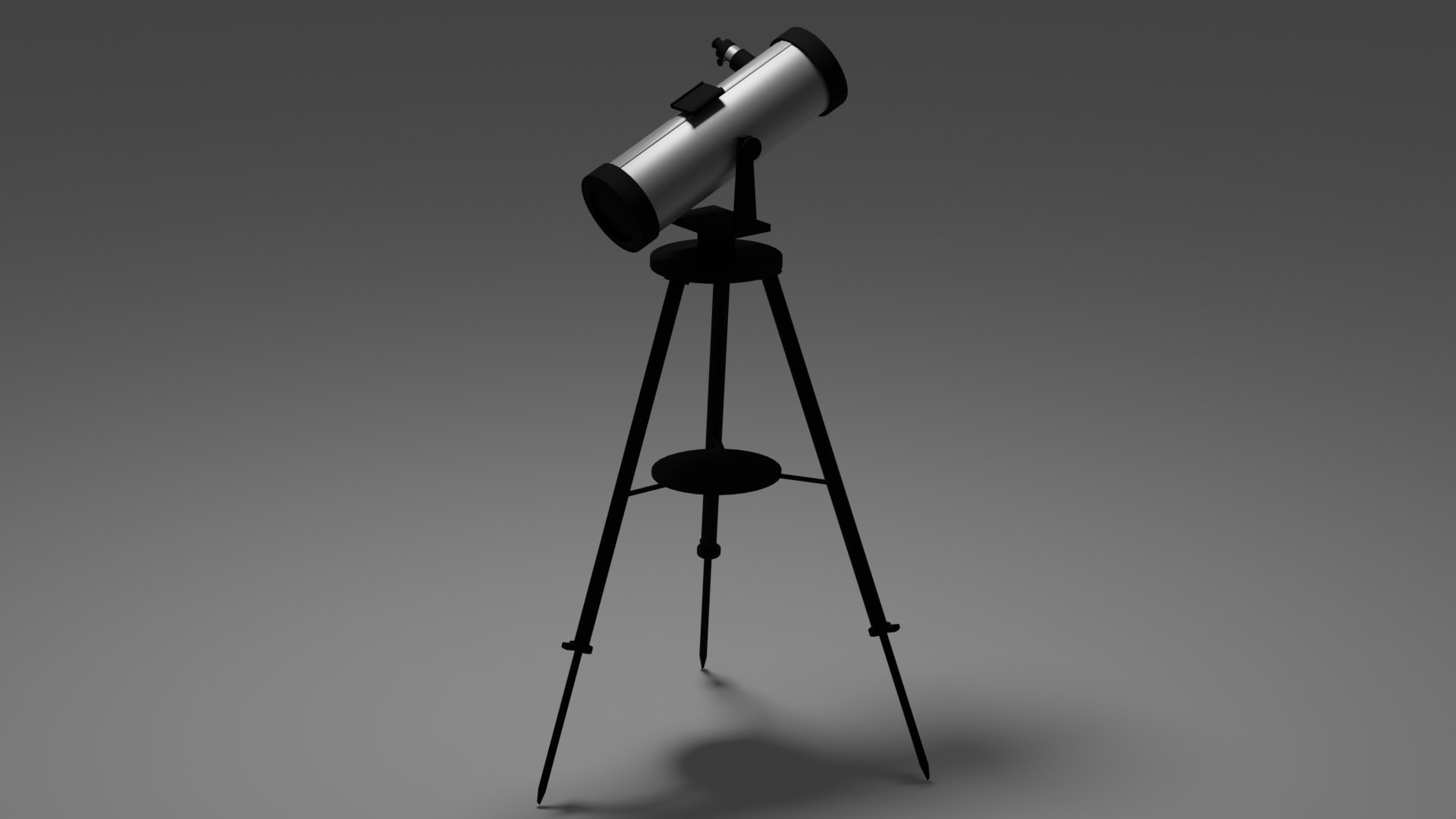3D Mirror Telescope Lowpoly TurboSquid 1969899