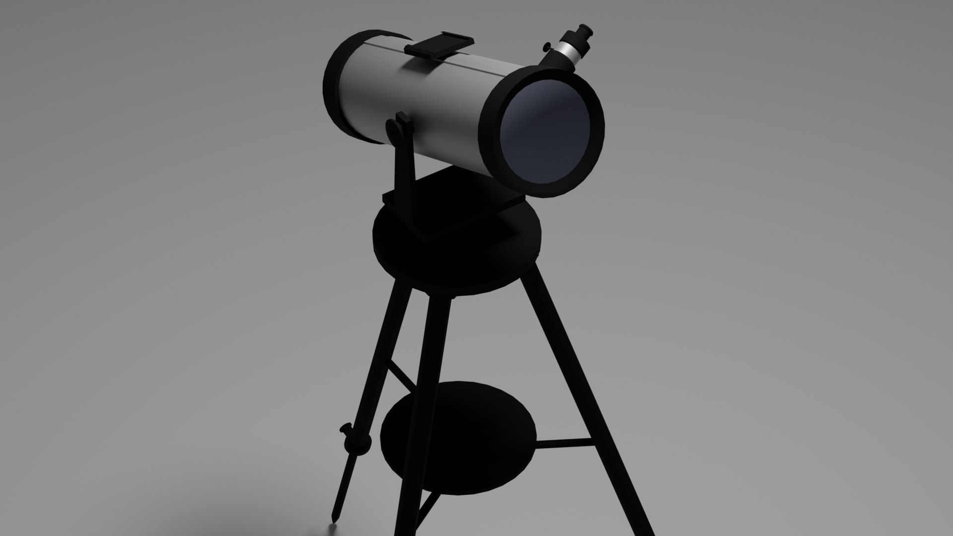 3D Mirror Telescope Lowpoly TurboSquid 1969899