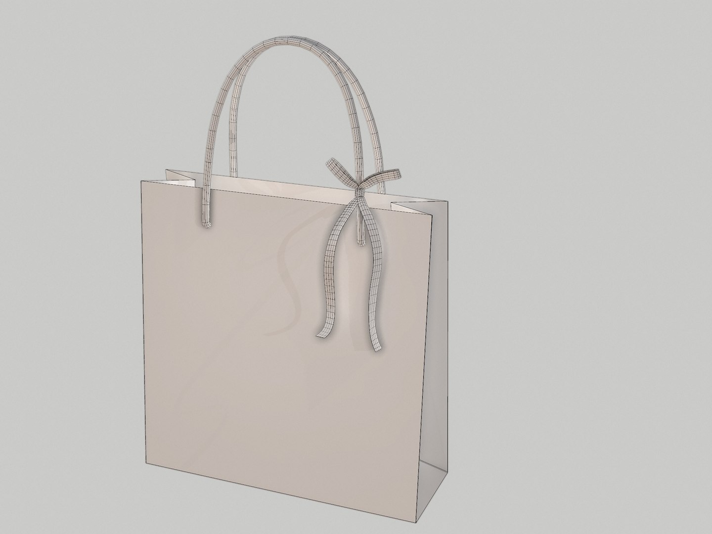 Paper Bag Mask model - TurboSquid 1724806