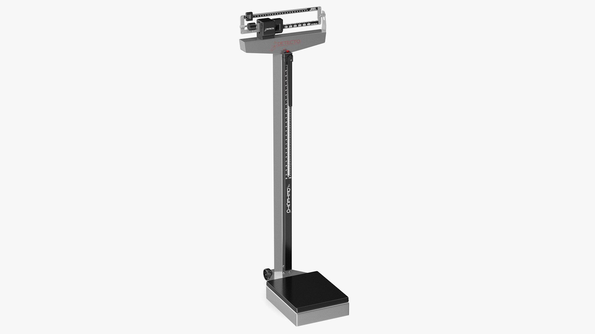 Detecto Physician Weigh Beam Eye Level Scale 3D model preview
