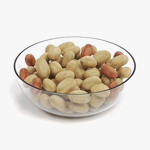 peanuts bowl 3D model