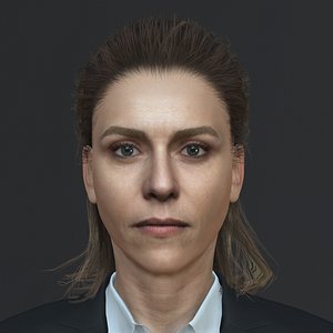 Itziar Ituno Character 3D model