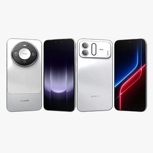 Honor WIN RT2 White And Huawei Mate 90 Pro Crystal White