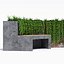 Curved planter bench two