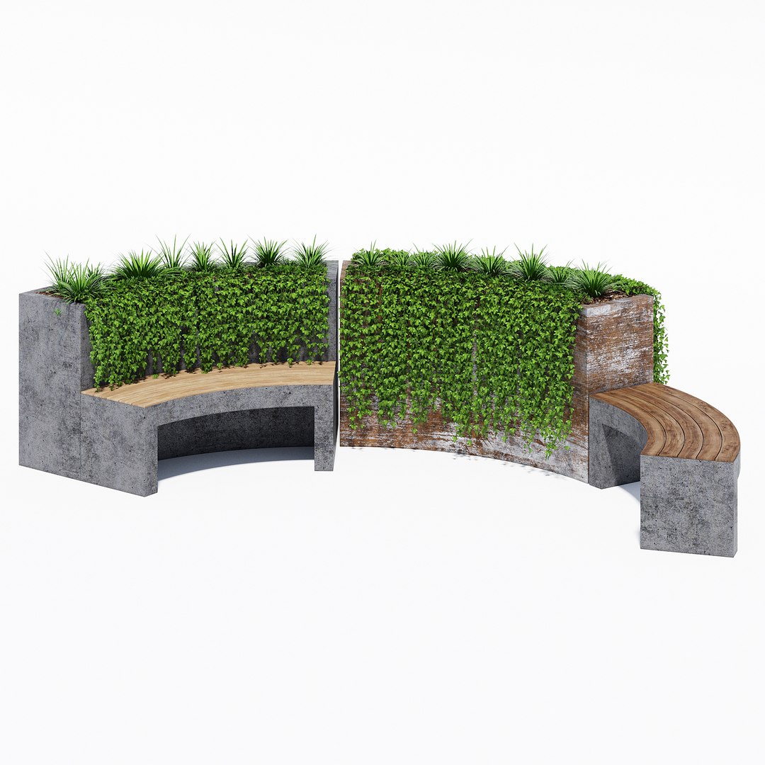 3D curved planter bench https://p.turbosquid.com/ts-thumb/EX/Nrnx9l/gtJdDKFA/cpb4/jpg/1518296057/1920x1080/fit_q87/211c0984dc2461bc76a451dd3f36bef45ba7e23a/cpb4.jpg