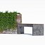 Curved planter bench two