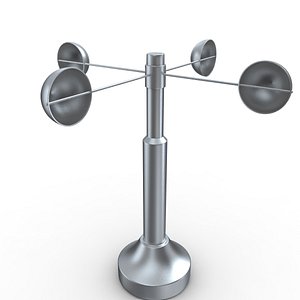 3D anemometer design model