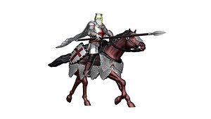 Crusader Cavalry 4 3D