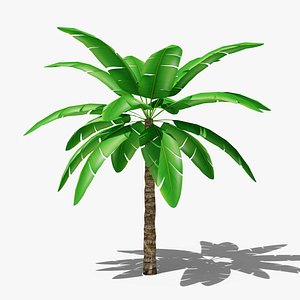 3D model Stylized Palm v5