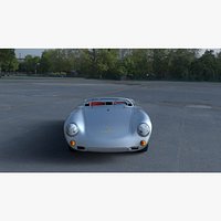 Porsche 550 Spyder HDRI