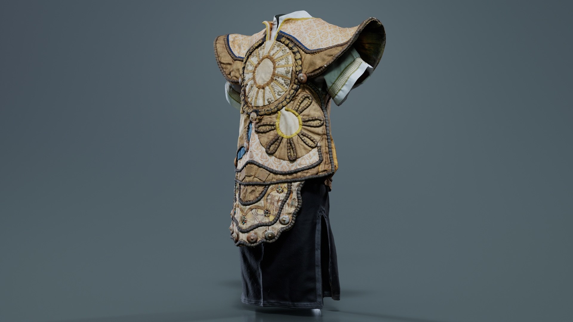Chinese Warrior Costume Remastered 3D model https://p.turbosquid.com/ts-thumb/EX/hzYROo/AR/chinese_warrior_costume_02/jpg/1740111893/1920x1080/fit_q87/9a55ccd83fb5a3b390c5be71a40c8896782c0ea8/chinese_warrior_costume_02.jpg