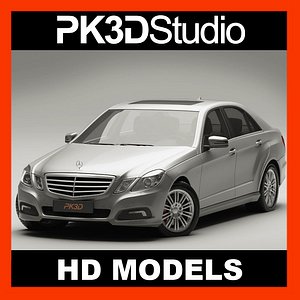 3d mercedes e class model