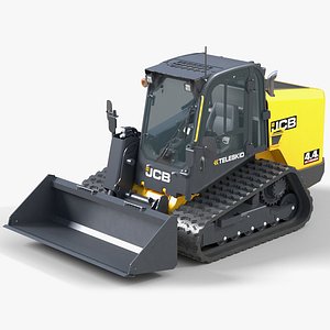 3D JCB Compact Track Loader 400T