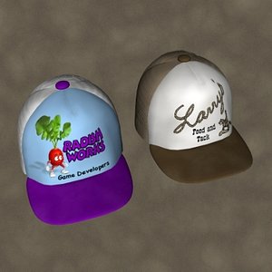 3ds baseball cap zipped