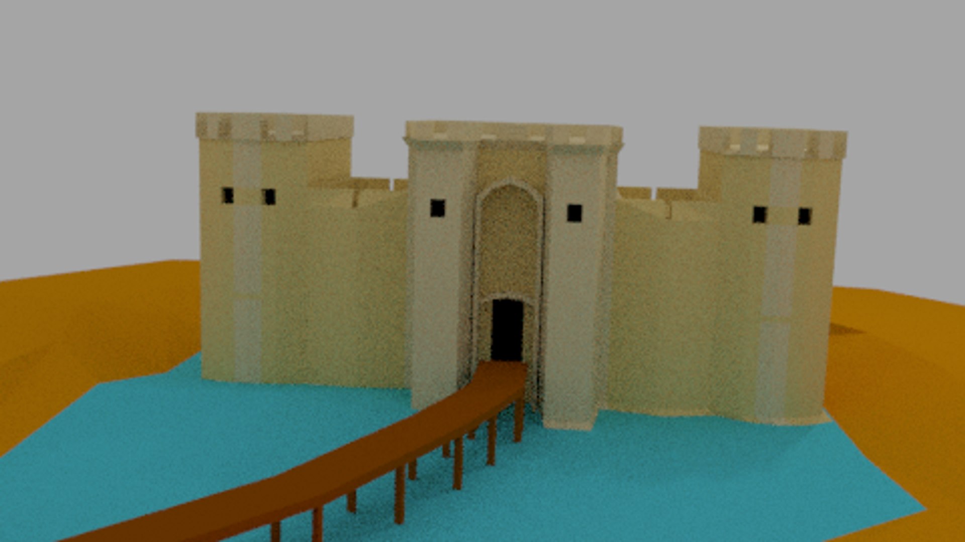Free Castle Model - TurboSquid 1188817