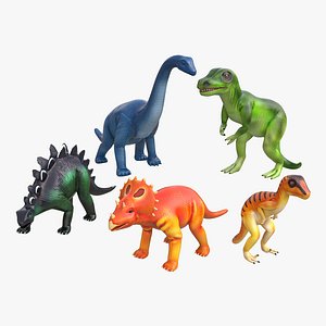 c4d toy dinosaurs
