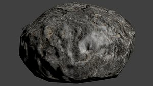 boulder stone 3d model