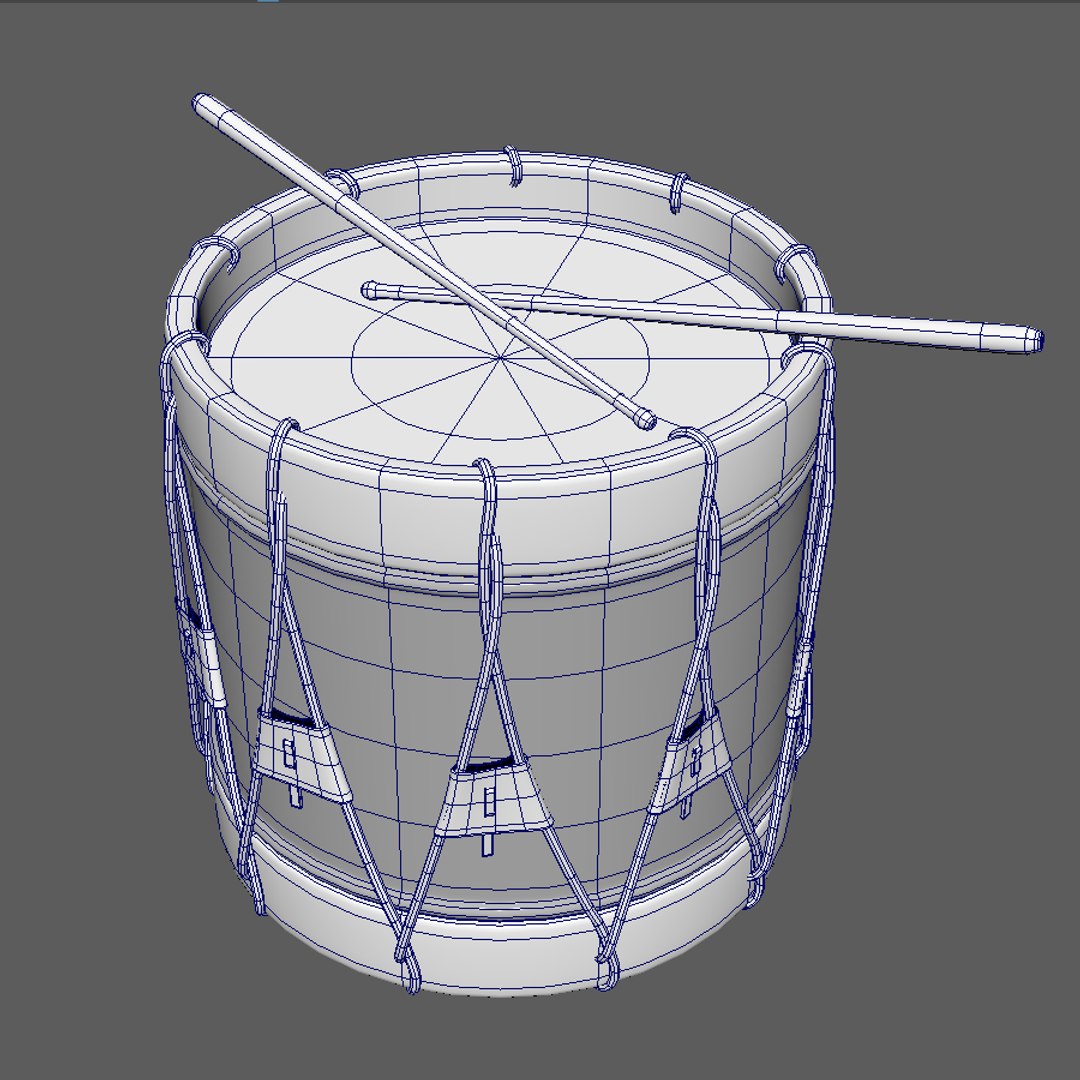 19th military drum model https://p.turbosquid.com/ts-thumb/EX/sVBnrU/3nllpAh1/drum_05/png/1519769778/1920x1080/fit_q87/072546c4d2206f1d2441f375827180a675e65c37/drum_05.jpg