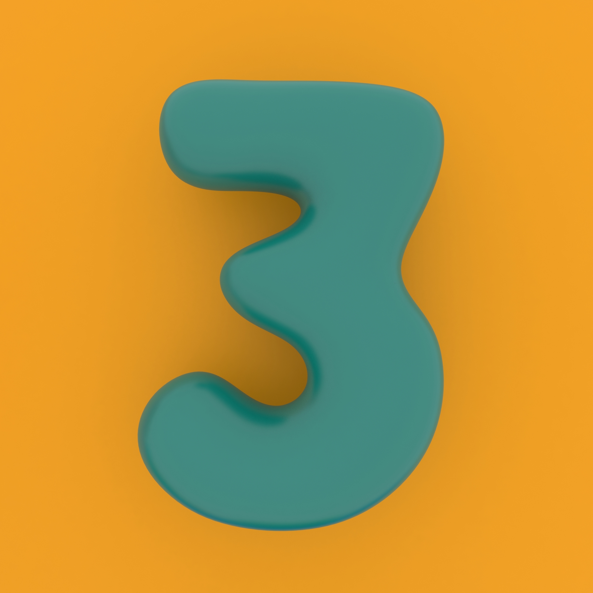 3D alphabet numbers model TurboSquid 1226933