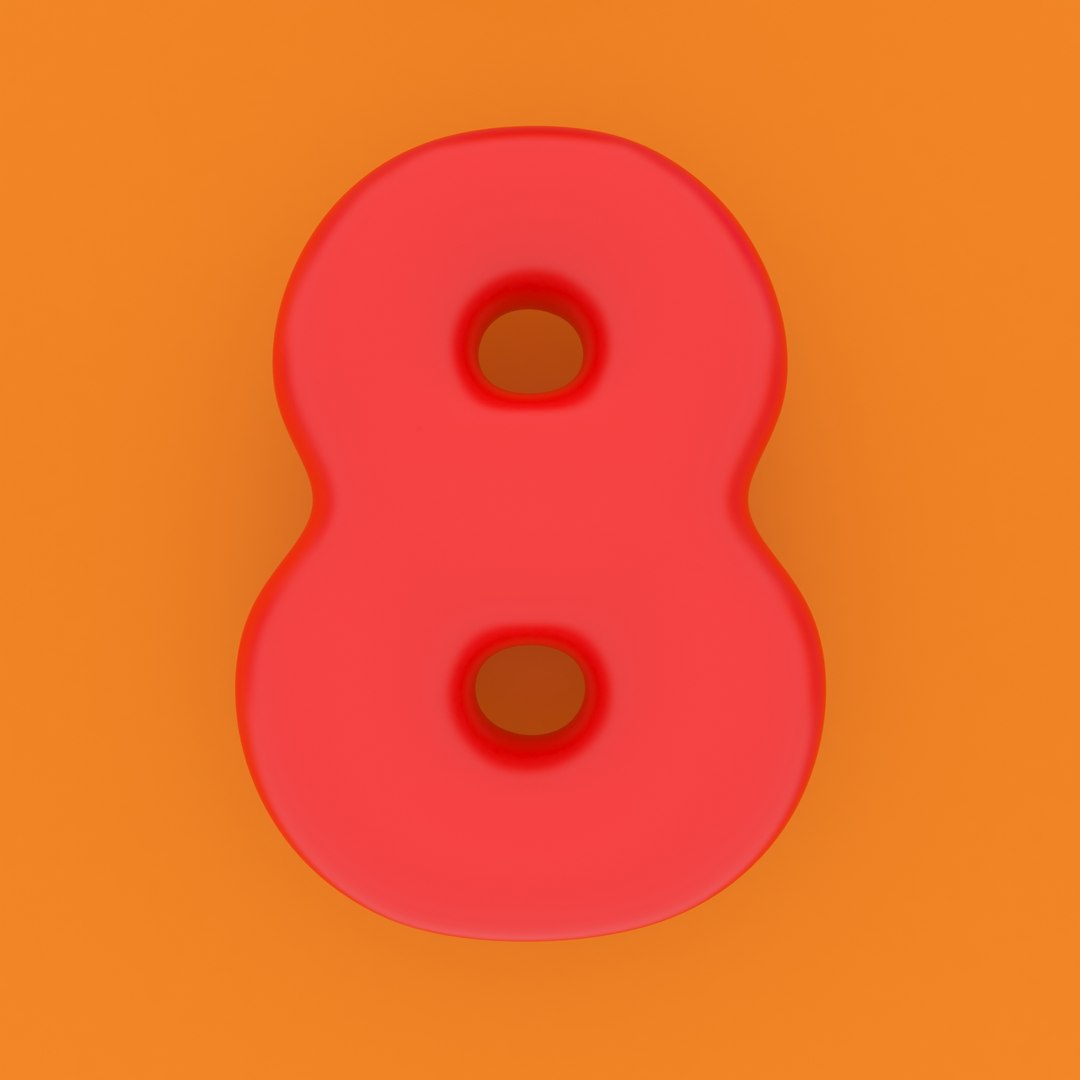 3D Alphabet Numbers Model TurboSquid 1226933