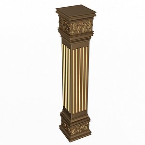 Column Capital 1304 3D model
