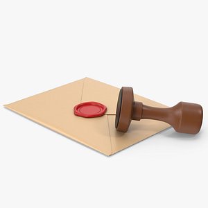 3D Sealed Letter Envelope