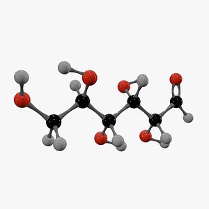 Glucose Molecule 3D