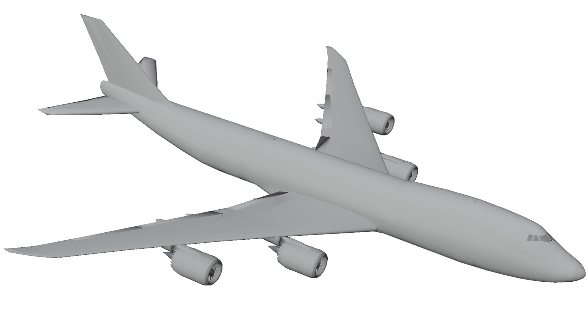 Boeing 747-8i 3D Model - TurboSquid 2100371