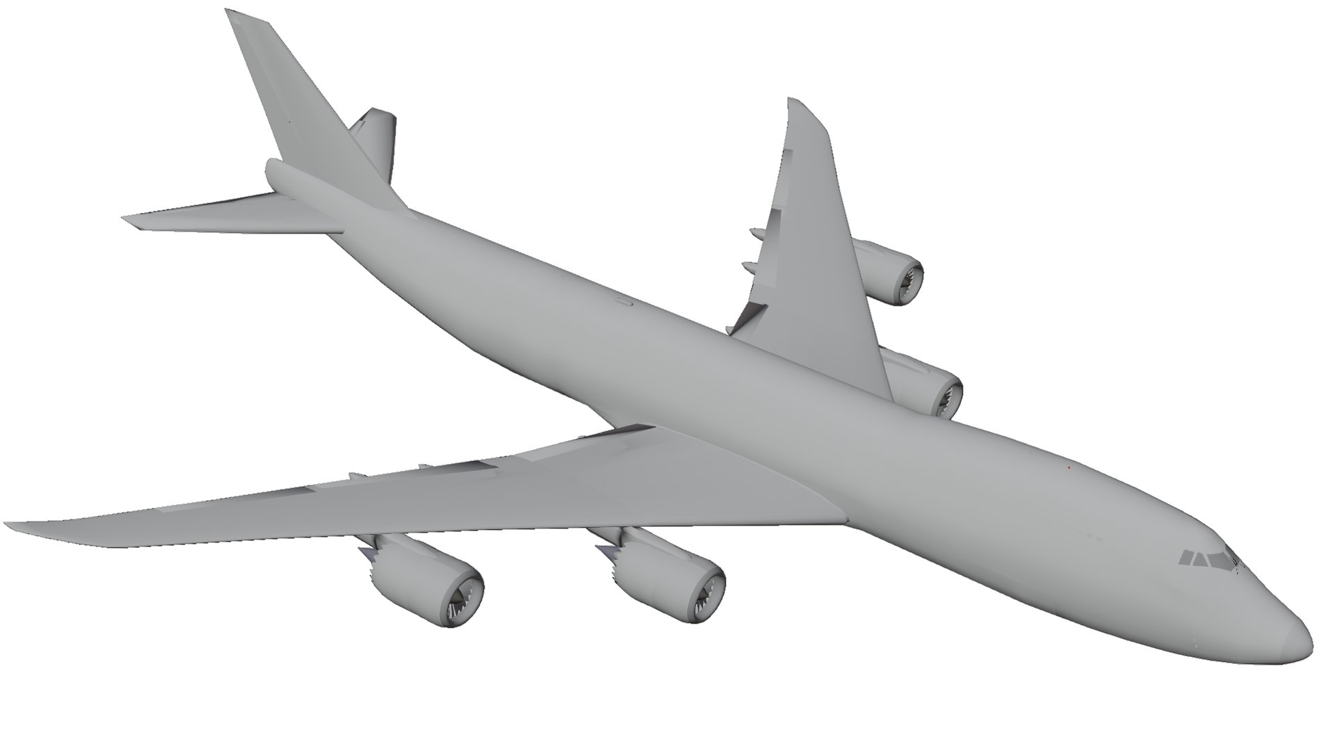 Boeing 747-8i 3D Model - TurboSquid 2100371