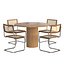 Round table 120 Thonet S32 chair