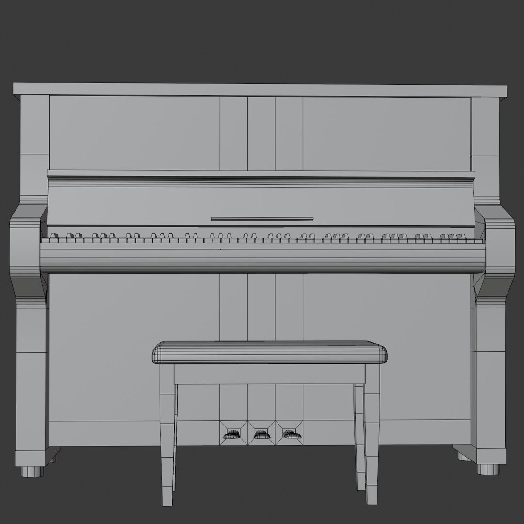 3D Model Piano Music - TurboSquid 1640128