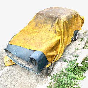 3D Covered Car model