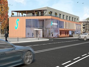 modern real estate sales 3D