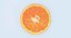 Tangerine Cross Section