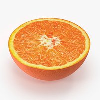 Tangerine Cross Section