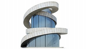 Ribbon Chappel 3D model