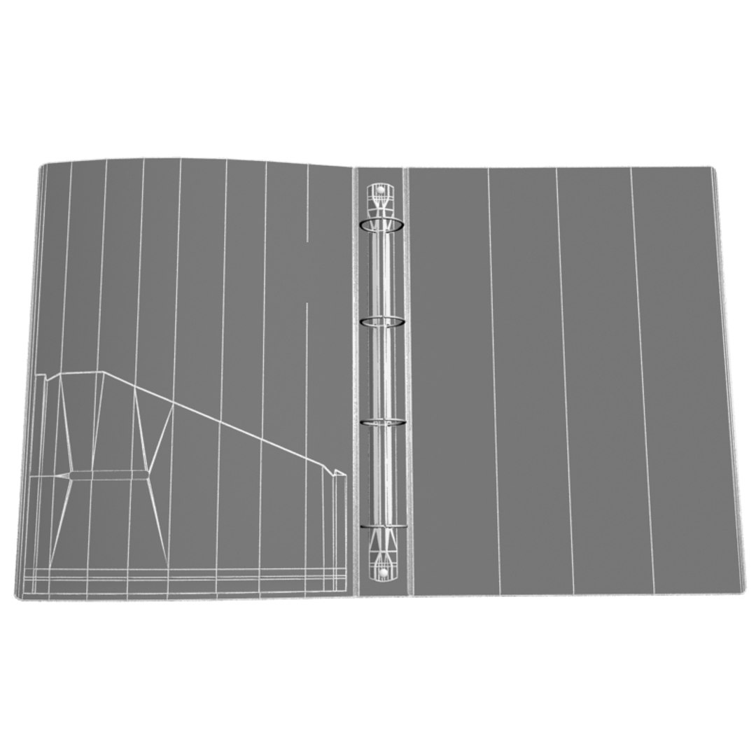 Folders V2 3d Model