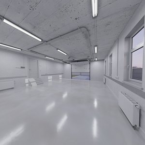 Home Garage Base Interior 1  Blender