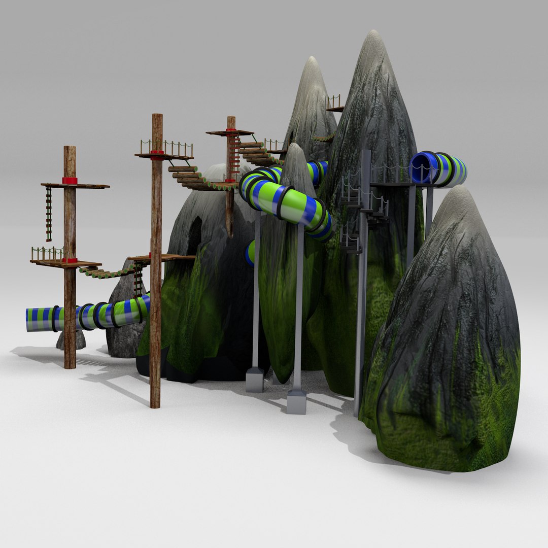 3d Rope Park Model