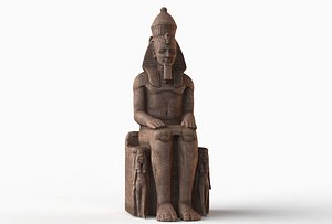 King Ramses II 3D model 3D