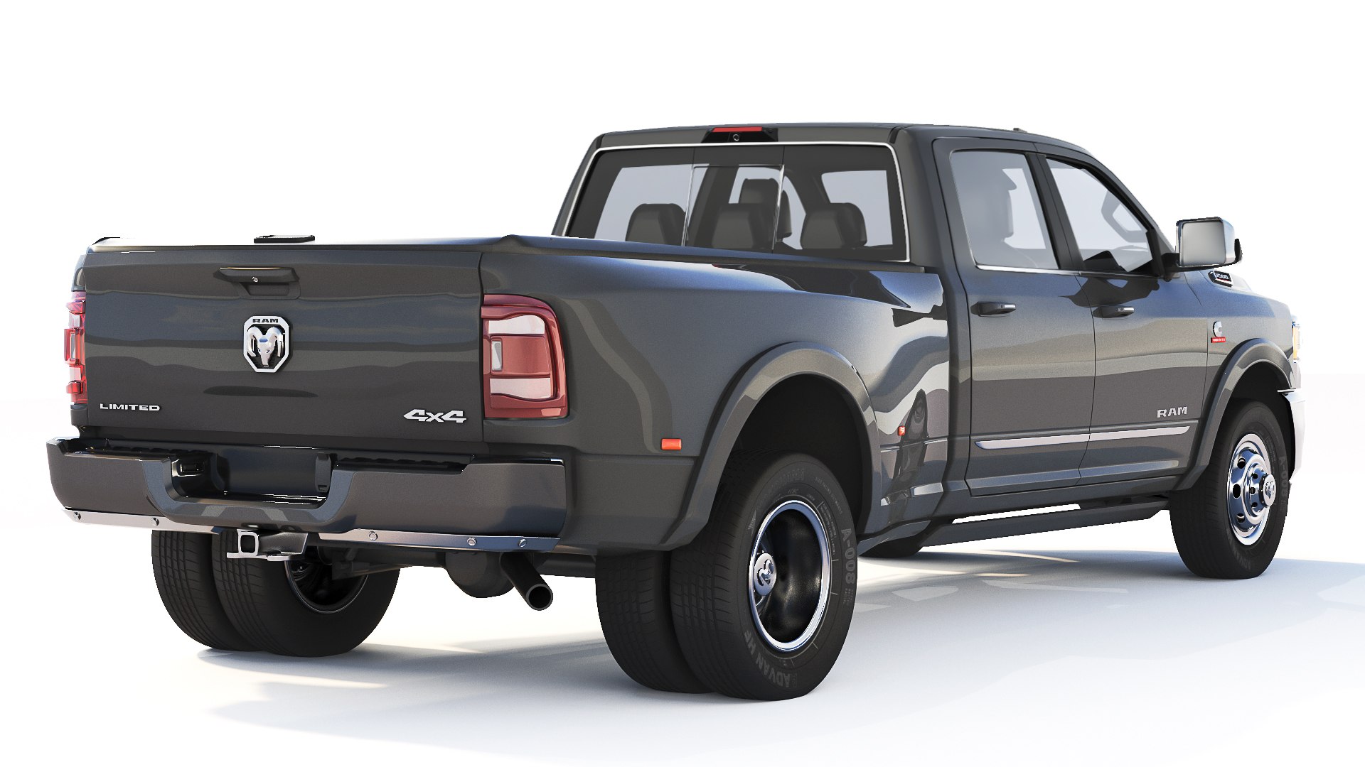 3D Model Dodge Ram 3500 HD Limited 2019 - TurboSquid 1898588