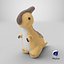 Peluche di dinosauro - Parasaurolophus