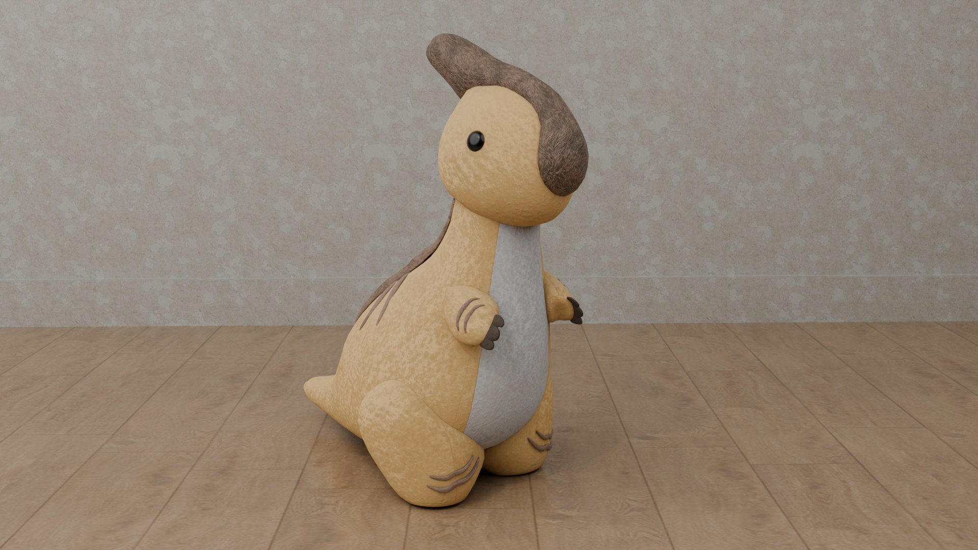Dinosaur Plush Toy - Parasaurolophus 3D model https://p.turbosquid.com/ts-thumb/EY/LJaXRu/Lw/render_2/png/1742611485/1920x1080/fit_q87/3ce0d99d12cb73c0cece2cb27cf268ca0303f339/render_2.jpg