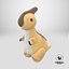 Peluche di dinosauro - Parasaurolophus