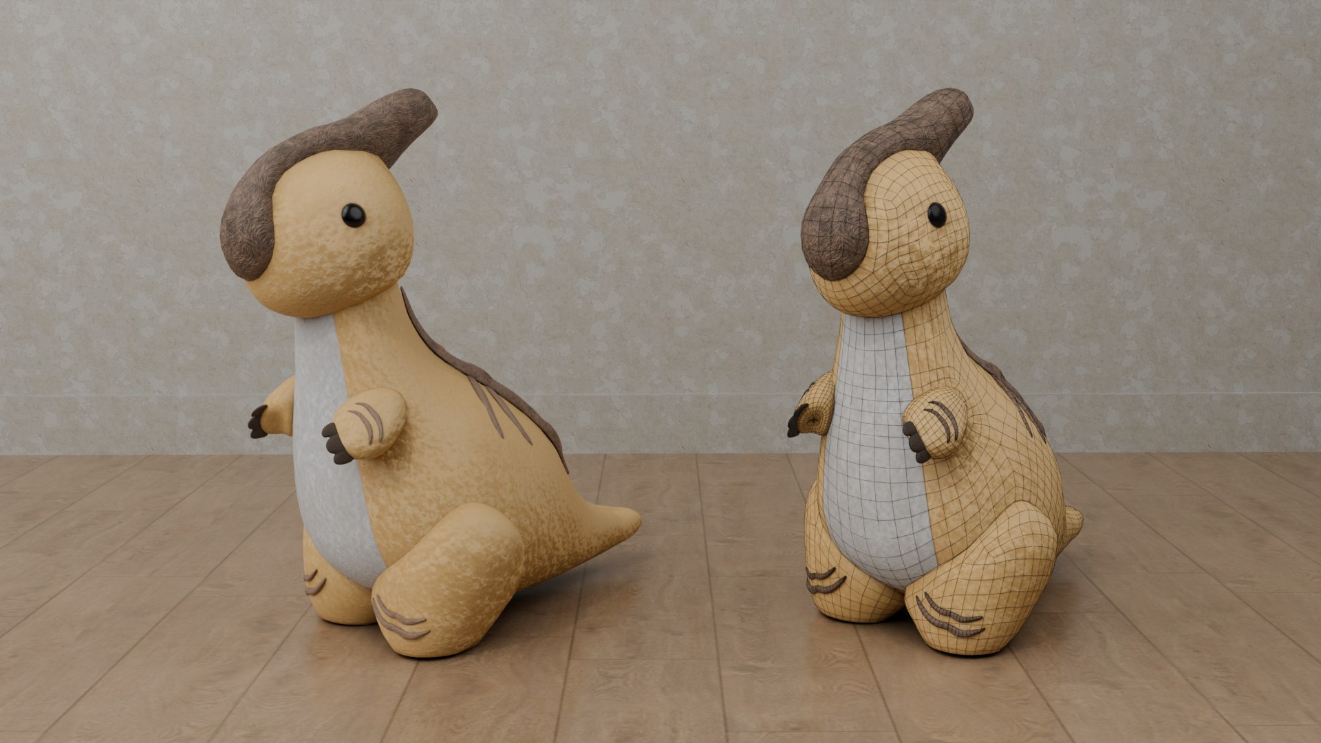 Dinosaur Plush Toy - Parasaurolophus 3D model https://p.turbosquid.com/ts-thumb/EY/LJaXRu/nC/render_5/png/1742611486/1920x1080/fit_q87/ff0f36106e48141dbae393ce1e2a83ccccaa924d/render_5.jpg