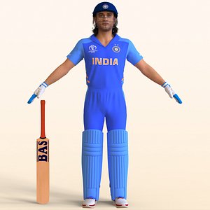 Cricket Batsman Dhoni
